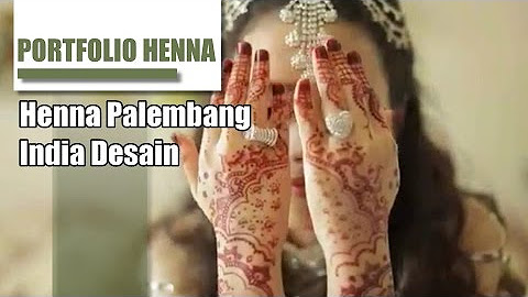  HENNA  DESIGN TANGAN DAN KAKI YouTube