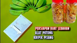 SETELAH TAU CARANYA, PASTI LANGSUNG MEMBUAT!! BEGINI CARA MEMBUAT ALAT PEMOTONGAN KERIPIK PISANG,