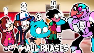 Pibby ALL PHASES | Come Learn With Pibby | Friday Night Funkin' | FNF Mods #8