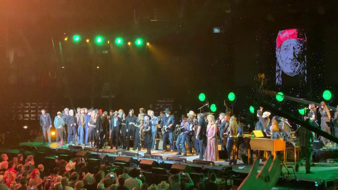 Dave Matthews Derek Trucks All Star Lineup Honor Willie Nelson At American Outlaw Tribute Event Videos