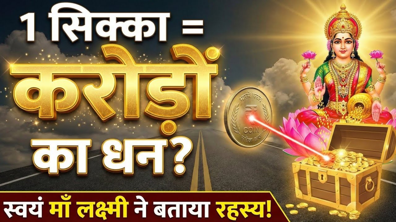 बस 1 सिक्का उसके बाद करोड़ो का धन तुम्हारा माॅं लक्ष्मी ने बताया @LAXMIVANI12 #motivation #laxmimaa