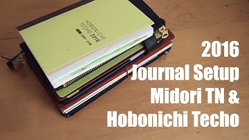 Journals I Am Using for 2016 | Midori Traveler