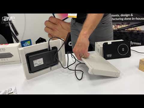 CEDIA Expo 2021: Kew Labs Demos UTS-1 Invisible Wireless Charger with Seamless Surface Design