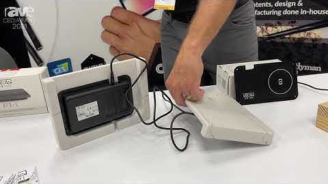 CEDIA Expo 2021: Kew Labs Demos UTS-1 Invisible Wireless Charger with Seamless Surface Design