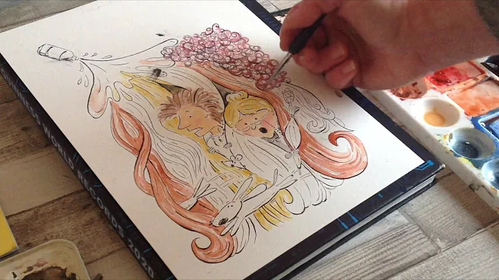 Children's Book Illustration - How I did my first book