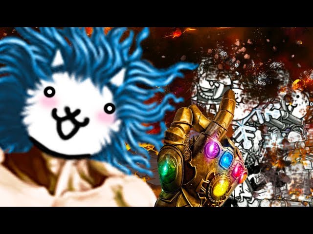 IF CAT GOD HAD AN INFINITY GAUNTLET | Battle Cats