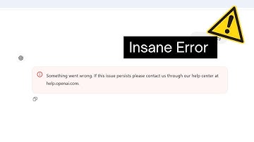 Something went wrong. If this issue persists please contact us through our help center | CHAT GPT