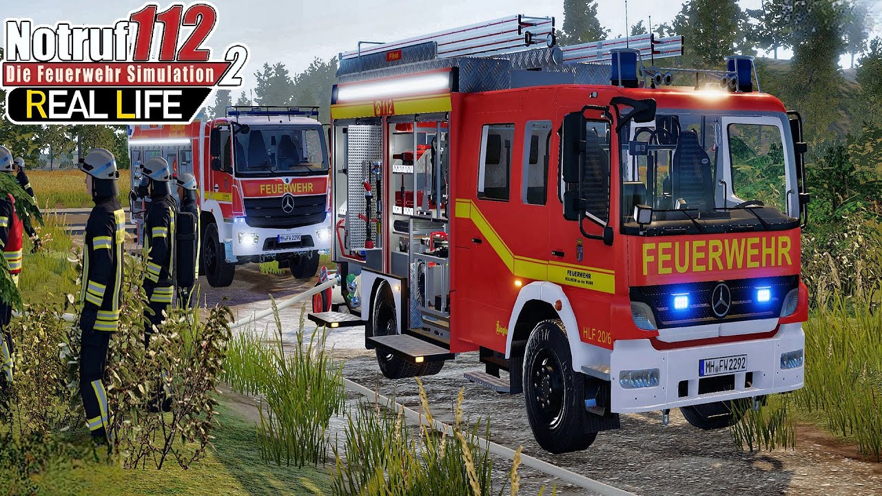 Notruf 2 REAL LIFE: Freiwillige Feuerwehr mit Nachalarmierung 🚒