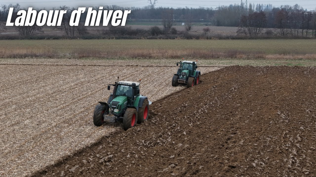 Labour d’hiver / Fendt Favorit 926 Vario / Fendt 714 vario TMS
