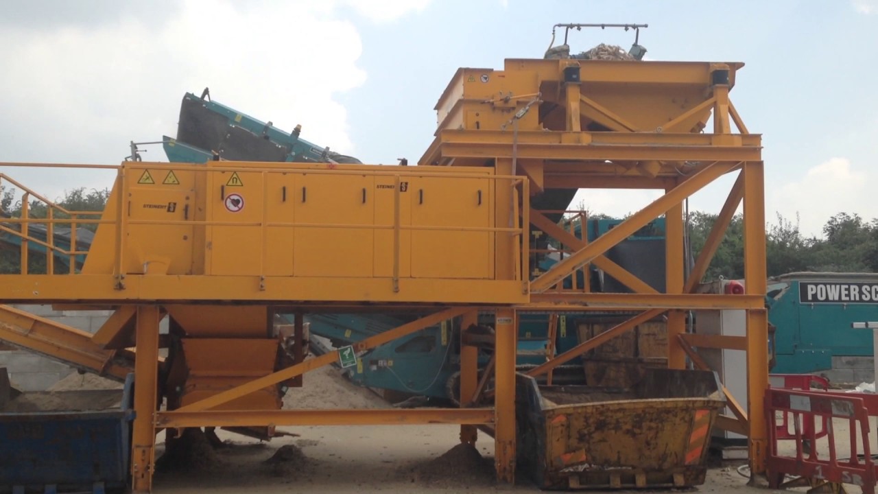 Lybover RECYCLING (BULK .ID)  Eddy Current an Magnet in Wood Sorting by Steinert