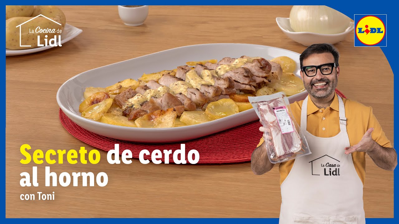 Secreto de cerdo al horno 🥩| Recetas de carne | Lidl España