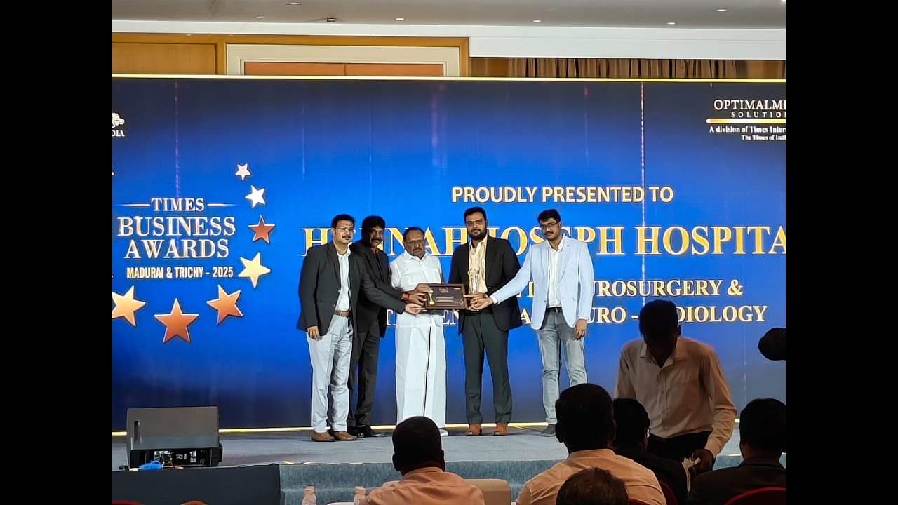 Hannah Joseph Hospital awarded 'Times Awards 2025' for Excellence in Neurosurgery & Neuroradiology