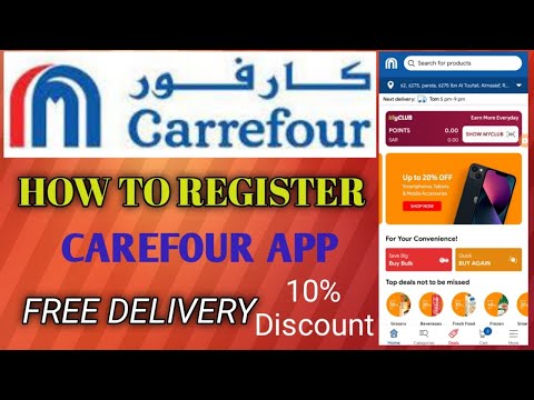 How To Shop Online From Carrefour In Saudi Arabia ?Carrefour App Kaise Ragistration Kare