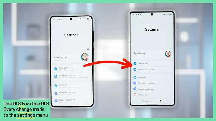 One UI 8.5 vs One UI 8 - Settings Transformed!
