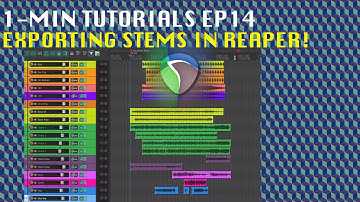 Exporting Multitracks Quickly in Reaper (Rapid-fire Reaper Tutorials Ep14)
