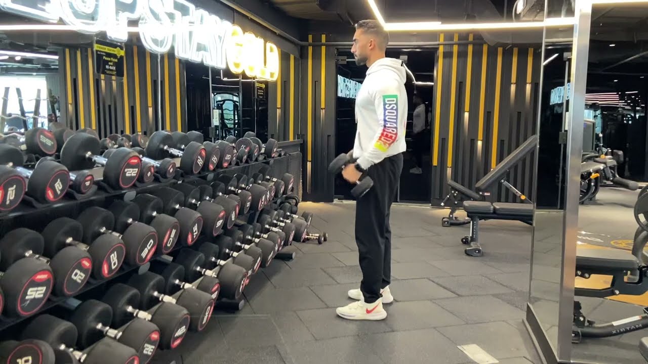 STANDING BICEPS CURL / hammers style / using dumbbells YouTube