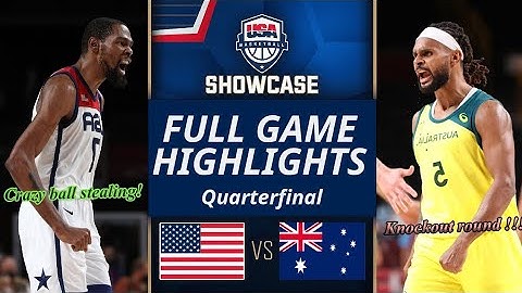 USA VS Australia Full Game Highlights |  USAB Showcase | Fiba Basketball