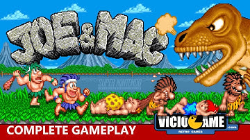 🎮 Joe & Mac (Super Nintendo) Complete Gameplay