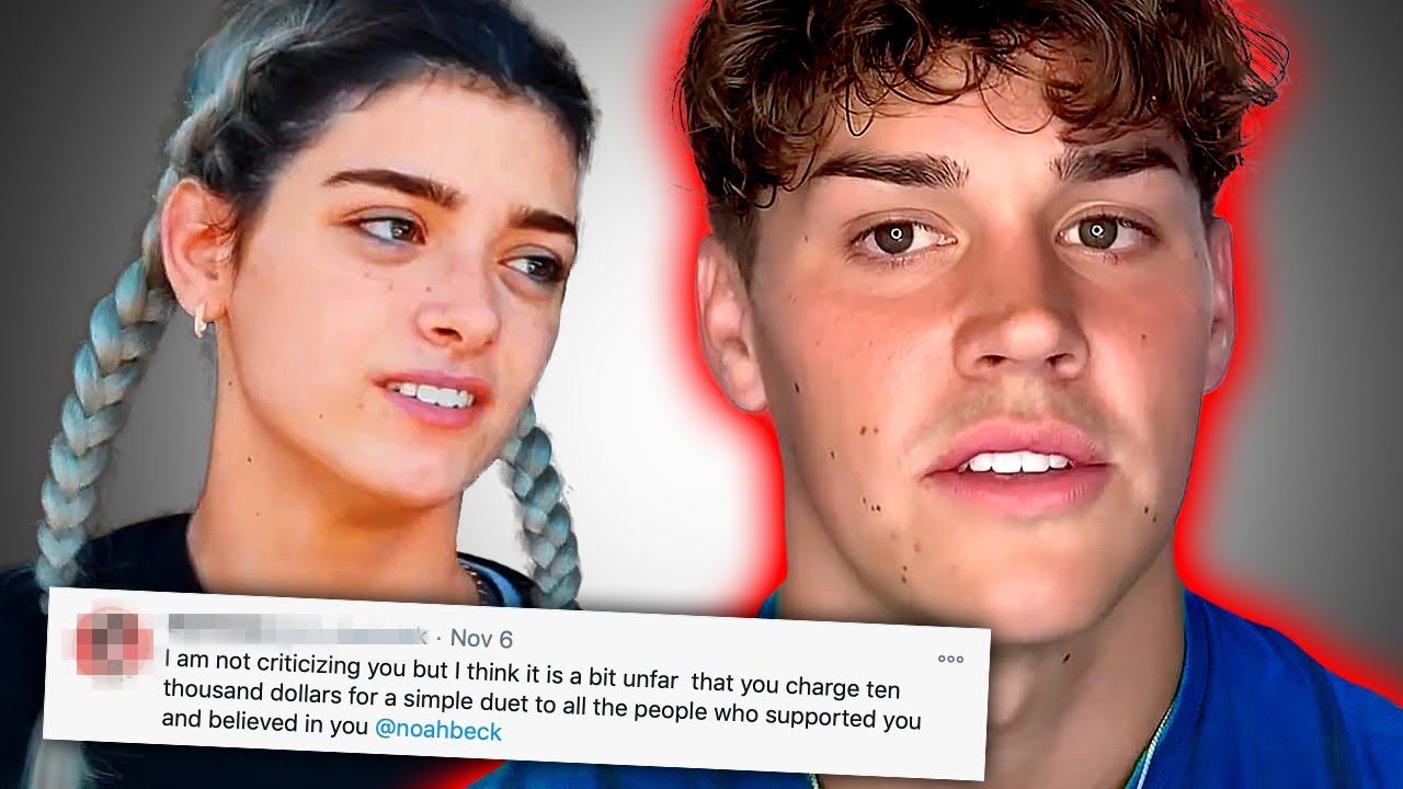 THIS is why Noah Beck fans are MAD! Tik Tok DRAMA explained + he REACTS to Dixie couple challenge