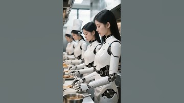 Robot Chef Rules the Kitchen! 🍳🤖 AIrisVisions #robot  #roadto1k #aiart #futuretech #ai  #robots