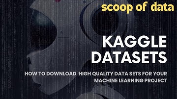 How to Download Kaggle Dataset | Download Best Quality Data Set for Machine learning 2024