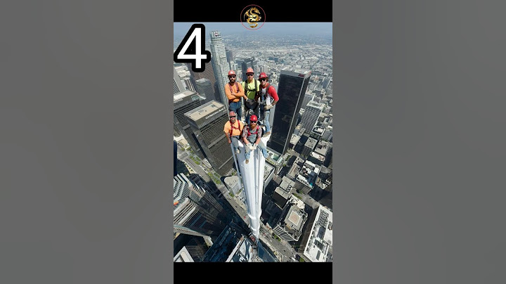 أشخاص تحدوا رهاب المرتفعات بطريقة مرعبة 🥶