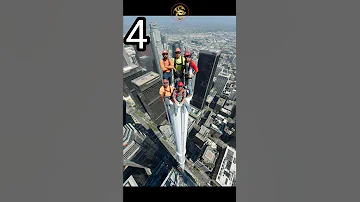 أشخاص تحدوا رهاب المرتفعات بطريقة مرعبة 