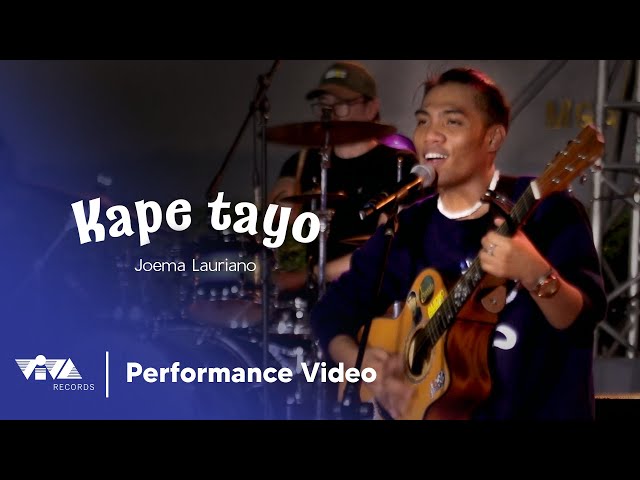 Kape Tayo - Joema Lauriano (Live Gig Performance) class=