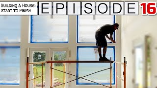 building a house start to finish | episode 16: drywall, prime, paint