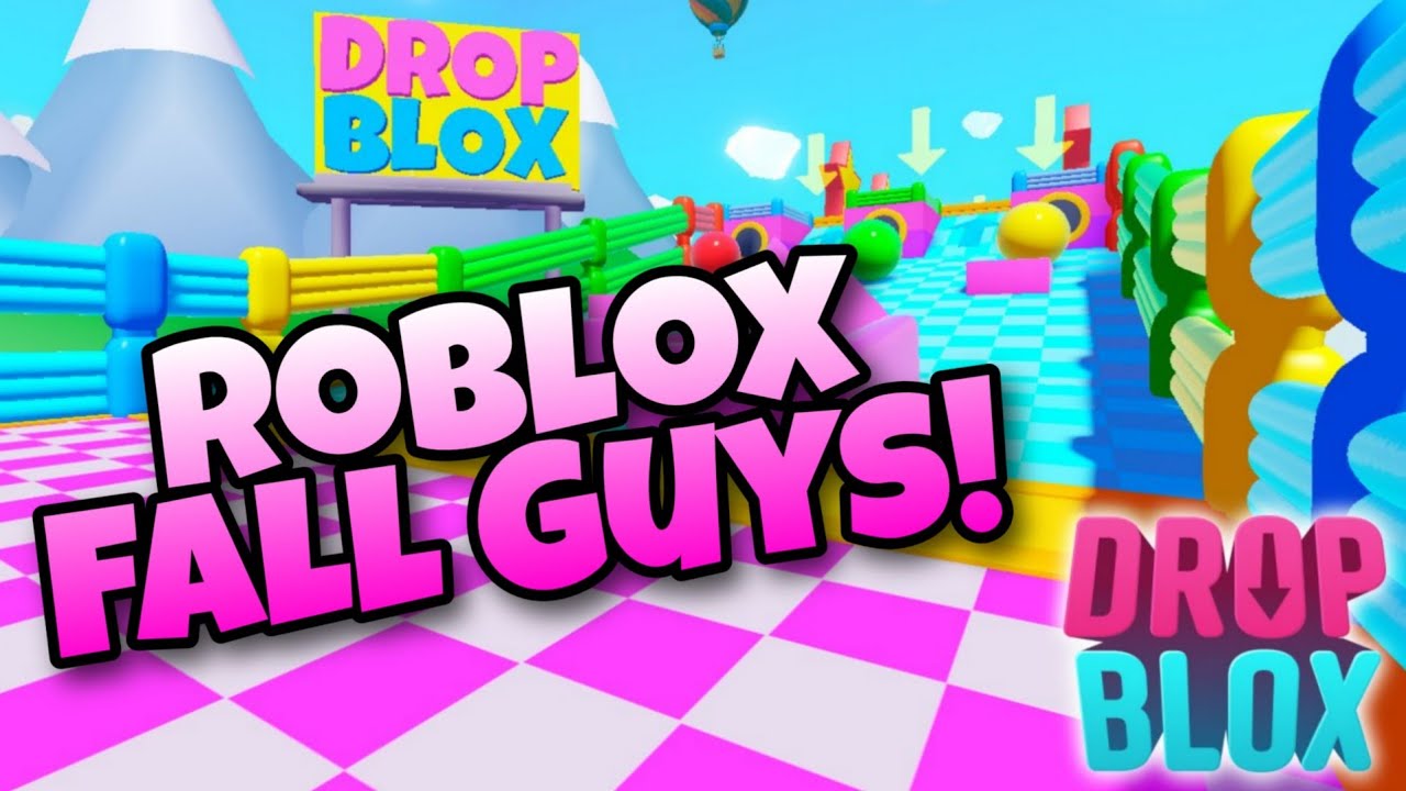 Roblox Fall Guys Coming Soon! (Drop Blox) YouTube
