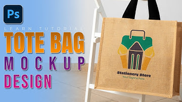 Tote Bag Mockup in Photoshop | Graphic Designer Must Try