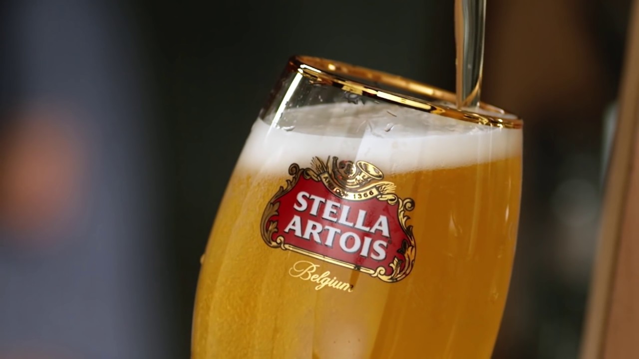 The 9 Step Pouring Ritual Host Beautifully Stella Artois - YouTube