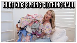 AFFORDABLE KIDS SPRING CLOTHING HAUL 2024 | Tara Henderson