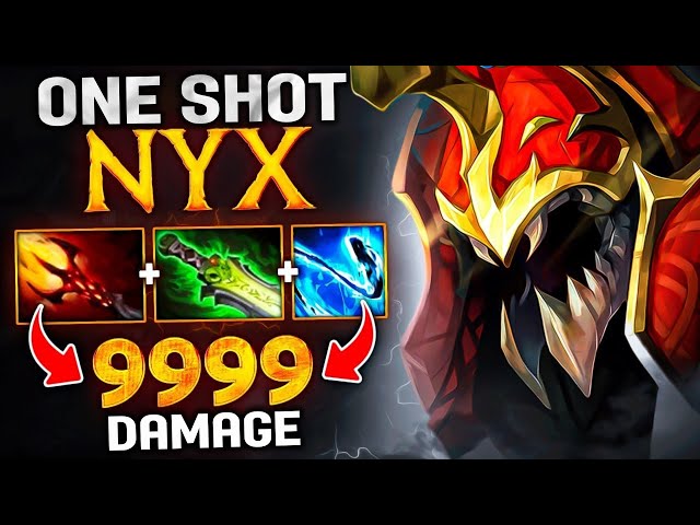 28 Kills Nyx Assassin One Shot Every Hero Immortal Rank | Dota 2 Pro Gameplay class=