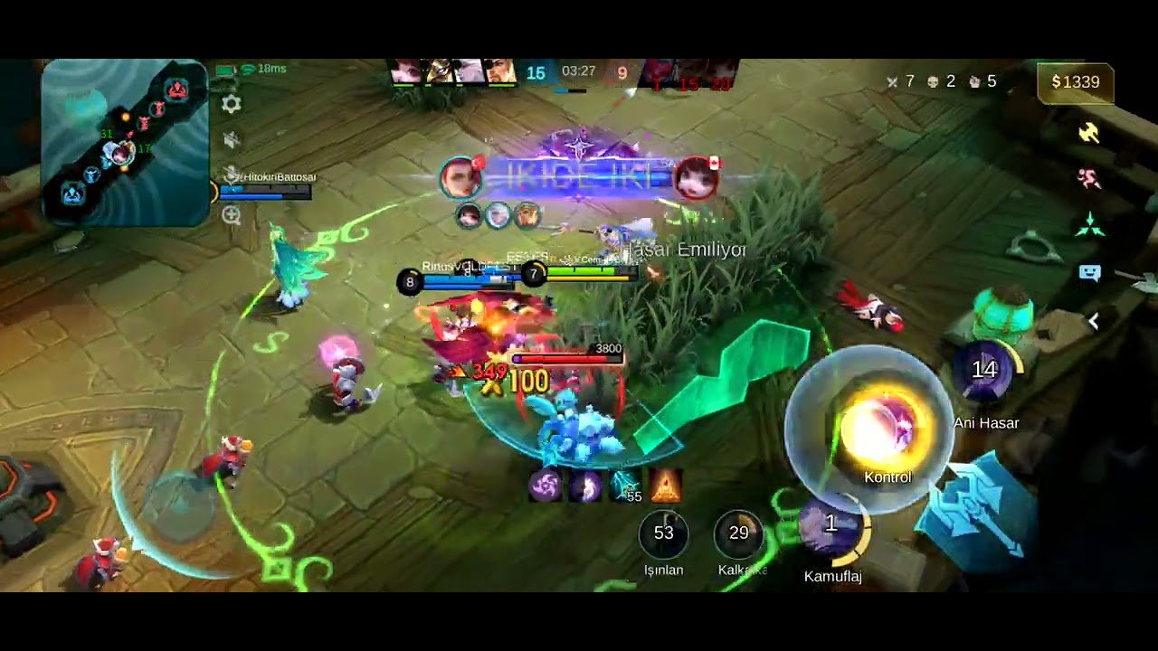 LESLEY ZORU BAŞARMAK @mobilelegendstr @MobileLegends5v5MOBA @YouTube 