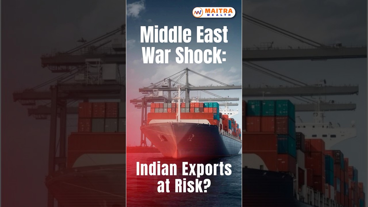 Middle East War Shock: Indian Exports at Risk?