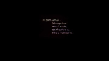 Google Glass XE5 Experiments