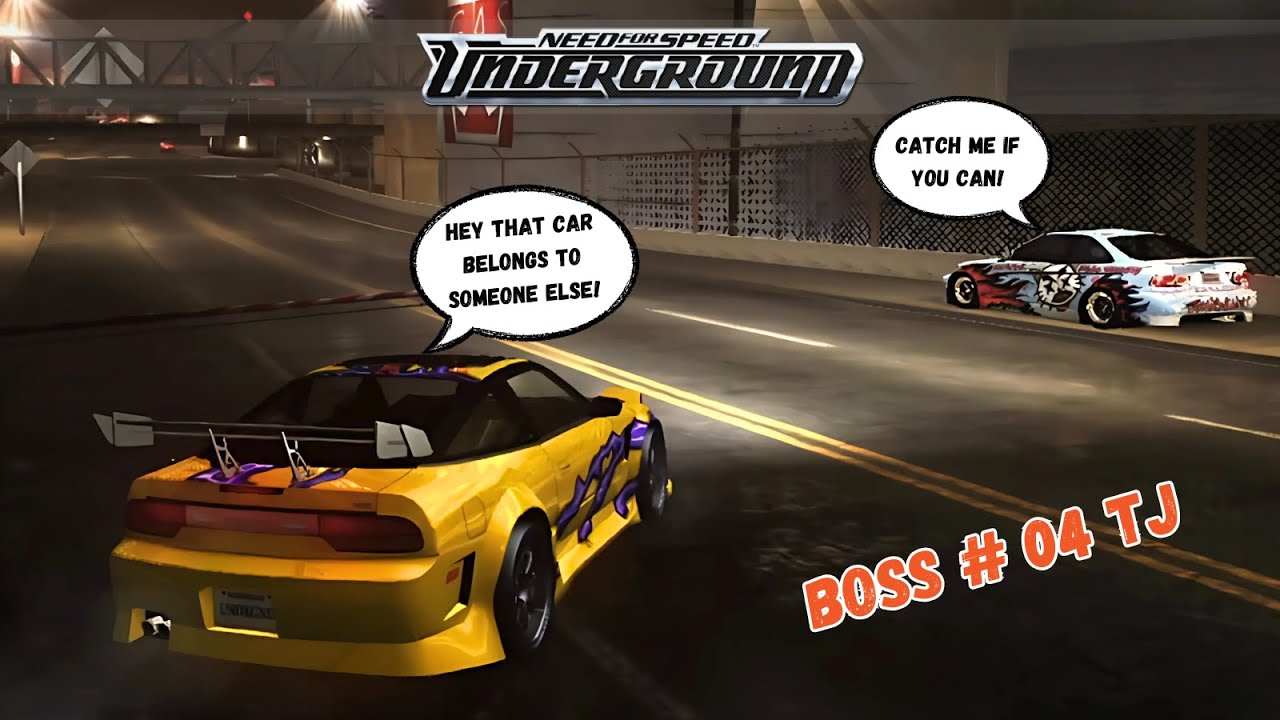 Taking back Samantha's car by defeating TJ boss 4 NFS Underground
