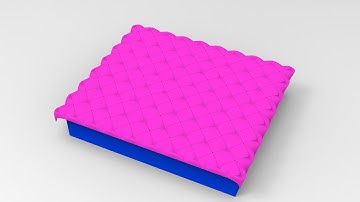 How to model a 3D mattress in maya 2020 for beginner tutorial