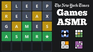 ASMR 😴 Puzzling You to Sleep with the NYT Games 🧩 screenshot 3