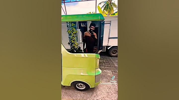 ලංකාවේ හදන Wega Electric Threewheel එක #srilanka #tiktok ලංකාවේ හදන වේගා ත්‍රී වීල් එක