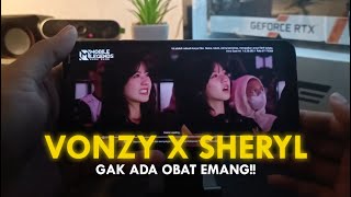 VIRAL🔥 VONZY X SHERYL Gak ada obat emang ni ade kaka