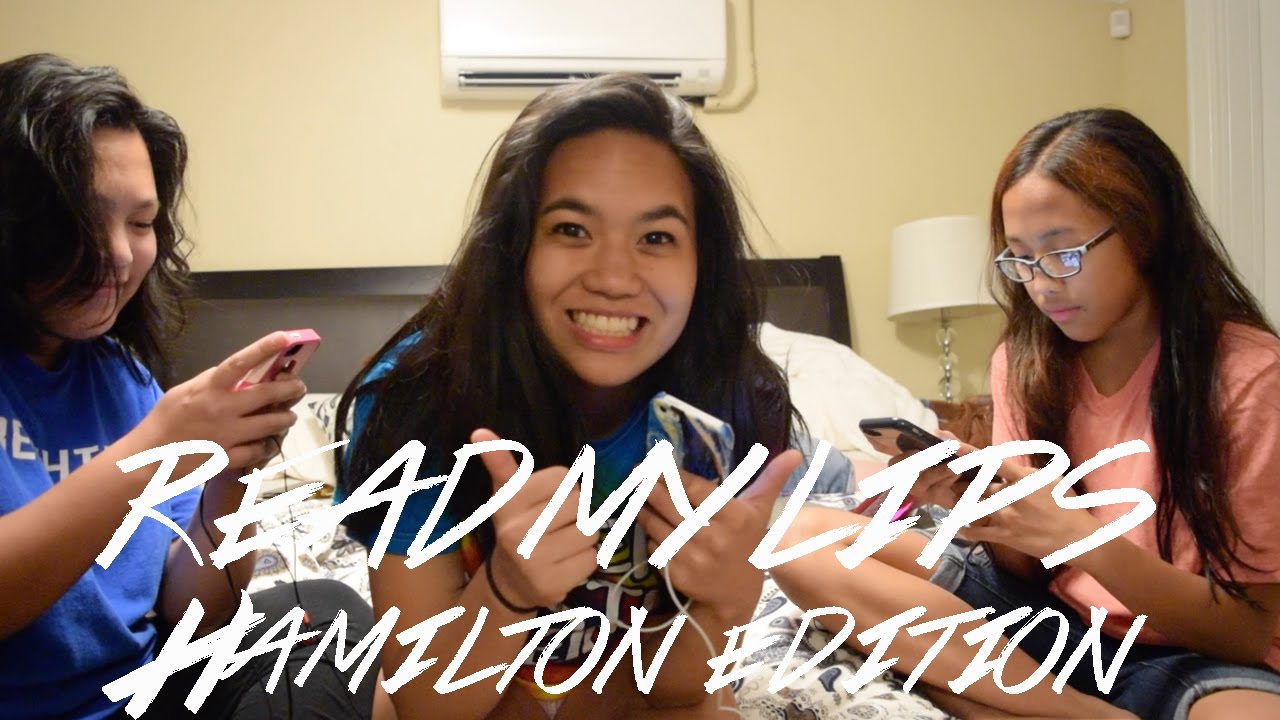 READ MY LIPS CHALLENGE HAMILTON EDITION YouTube