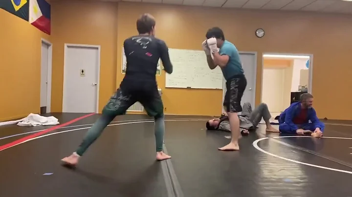 BJJ Purple Belt VS Boxer