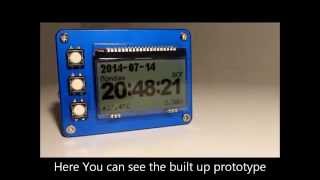 "Connect" to an atomic clock in space! GPS, DCF77 - Hackaday Prize stage 2 video