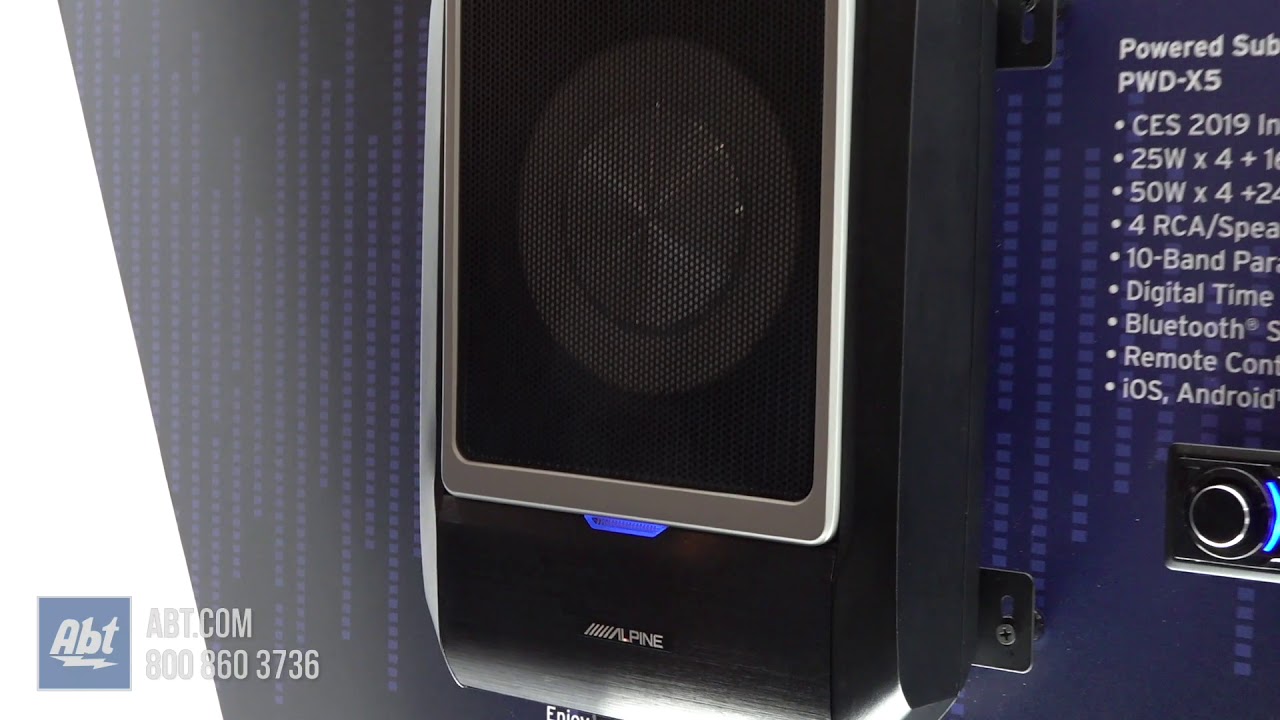 alpine sub and amp