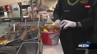 Louisville area restaurant celebrating Mardi Gras