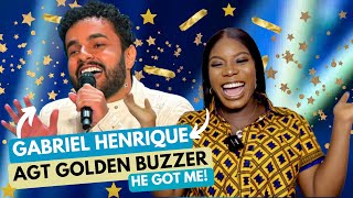 GABRIEL HENRIQUE | AGT GOLDEN BUZZER! | Auditions | AGT 2023 | REACTION