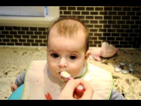 baby cereal first time