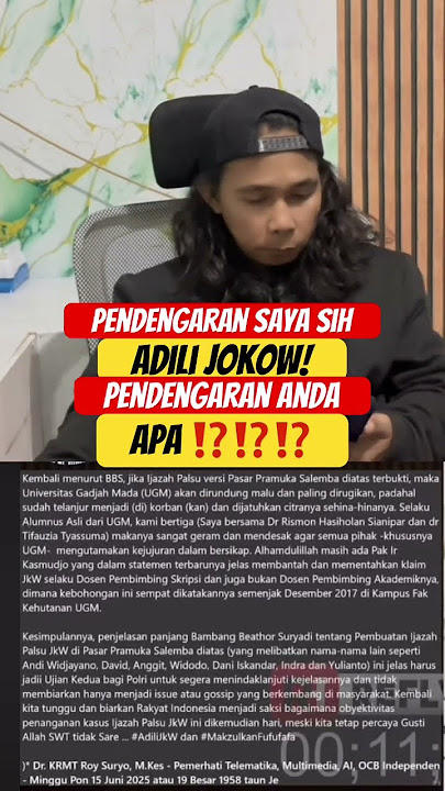 ITU PENDENGARAN SAYA 🫣KLW ANDA 🫵⁉️